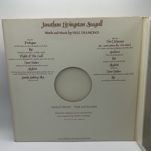 Vintage Neil Diamond Vinyl Record Movie Soundtrack Johnathon Livingston Seagull - Picture 8 of 13