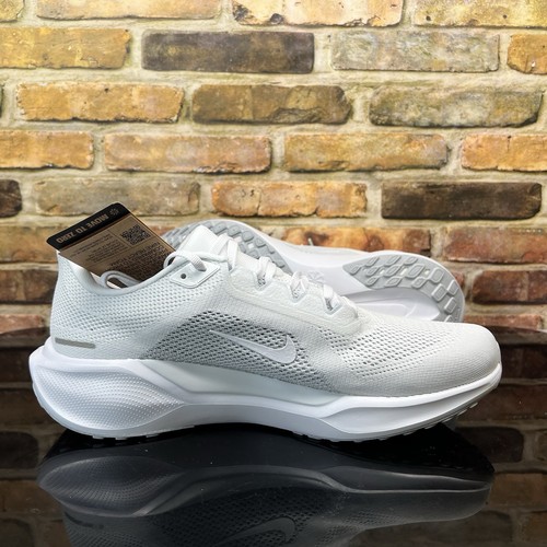 Nike Air Zoom Pegasus 41 Wide Men's Size 9.5 Running Shoes White FN4932 100 - Picture 2 of 13