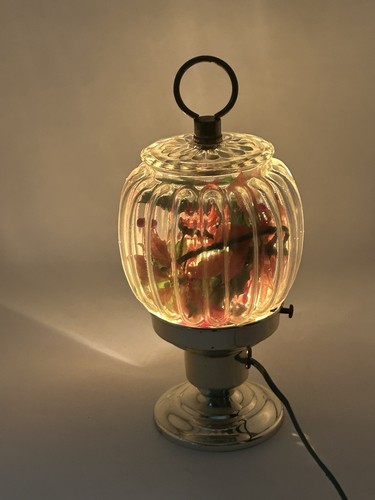 MCM Vtg Glass Globe Lamp Christmas Timco Duralastic 10"  - Picture 8 of 9