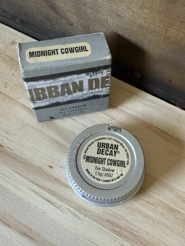 Urban Decay MIDNIGHT COWBOY Eyeshadow Golden Nude Shimmer Discontinued Boxed - Picture 2 of 2