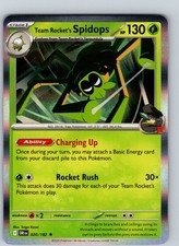 Team Rocket's Spidops 20/182 2025 Destined Rivals Holo Rare