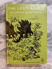 Sir Arthur Conan Doyle Lost World Looking Glass Library 1959 Vintage