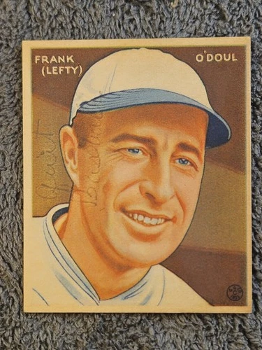 1933 Goudey #232 Frank "Lefty" O'Doul (Poor Condition/Writing on card)