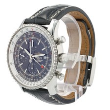 Breitling Navitimer GMT Black Dial Steel 46mm Automatic Men’s Watch A24322 3