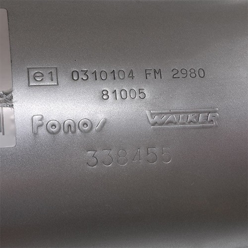 WALKER 23011 Marmitta per FORD Focus II Schrägheck (DA, HCP, DP) C-MAX (DM2) - Foto 5 di 11