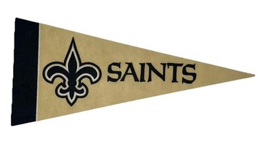 New Orleans Saints Mini Pennant 4 x9'' Football NFL Felt Flag New