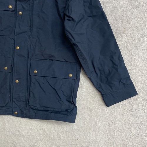 NEW Lands' End Men's M Bayfield Parka Classic Navy Hoodie Coat Jacket - Picture 8 of 12