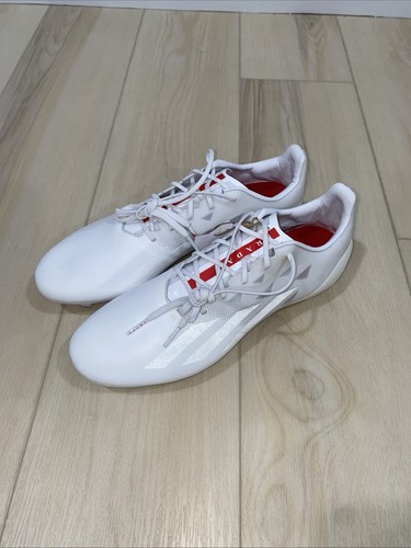 Adidas Prada Crazyfast Lujo Blanco Rojo Para Hombre Talla 10.5 Nuevo Con Etiquetas Totalmente Nuevo - Imagen 3 de 12