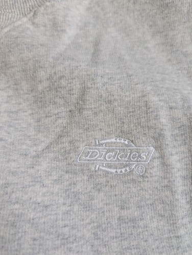 Dickies Women's Small Jumper Grey Embroidered Logo Sweatshirt - Picture 3 of 7