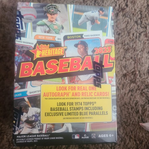 Topps 2023 Heritage MLB Baseball Blaster Box Factory Sealed