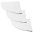 Hanging Corner Shelves Floating Bookcase Corner Closet Shelves Corner Rack