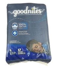 GoodNites Bedtime Bedwetting Underwear for Boys Large 17 Count Nighttime Protect