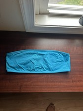 SKIMS Kim Kardashian Bandeau Bikini Top Blue Size L