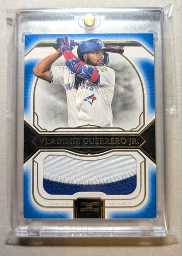 2024 Topps Definitive Jumbo Relic Vladimir Guerrero Jr. Jays Patch /30 #DJRC-VG - Imagen 9 de 24