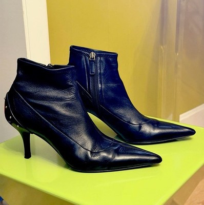 Authentic Gucci Heeled Ankle Boots Size 6.5, Pre-owned Great Condition SEE NOTE