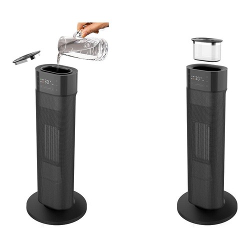 Argo Termoventilatore a Torre 3in1 Ceramico Digitale 2000W Nero Tech Tower Humy - Foto 5 di 5