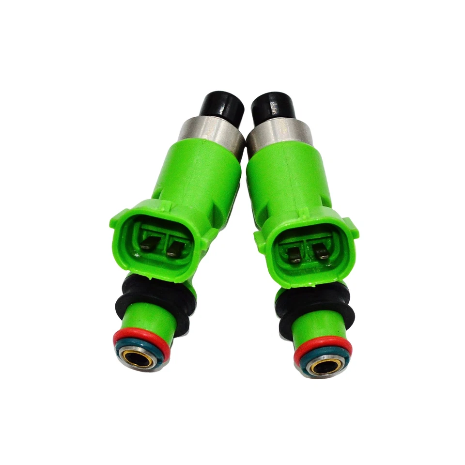 NEW Set of 2 Fuel Injectors for Honda VTX1800 2002-2008 16450-MCH-004 USA - Image 3 of 4