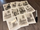 11 Vtg Photographs WW2 Soldier US Army Sweetheart Family Faded Photos Ephemera