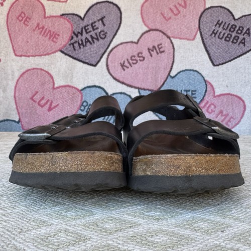 Size 37/L6 - Birkenstock Men's Milano SFB Amalfi Black - Picture 4 of 8