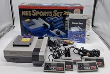 Nintendo NES Sports Set Complete In Open Box With Game