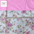 Vintage Twin Flat Sheet with 2 pillowcases Springmaid Floral Pink