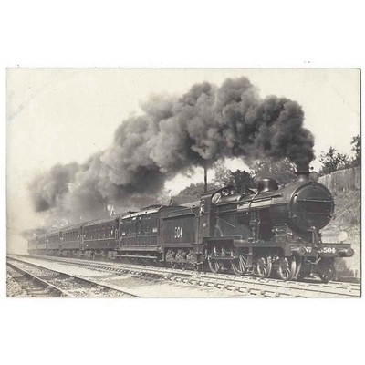 SEC Southern Railways Maunsell E1 Wiederaufbau von Wainwright E Klasse #504 RP Postkarte