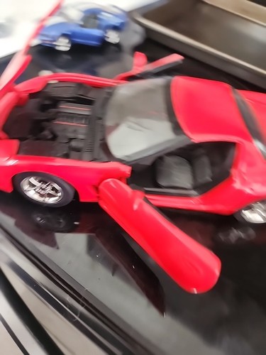 1:18 Scale Hot Wheels Candy Red C5 Corvette - Picture 3 of 6