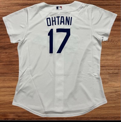 Nike Dodgers ユニフォーム Ohtani 17 女性用 Mサイズ Nike Women's Los Angeles Dodgers Shohei Ohtani #17 White