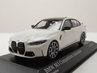 Bmw M3 2020 Weiß Modellauto 1:43 Minichamps