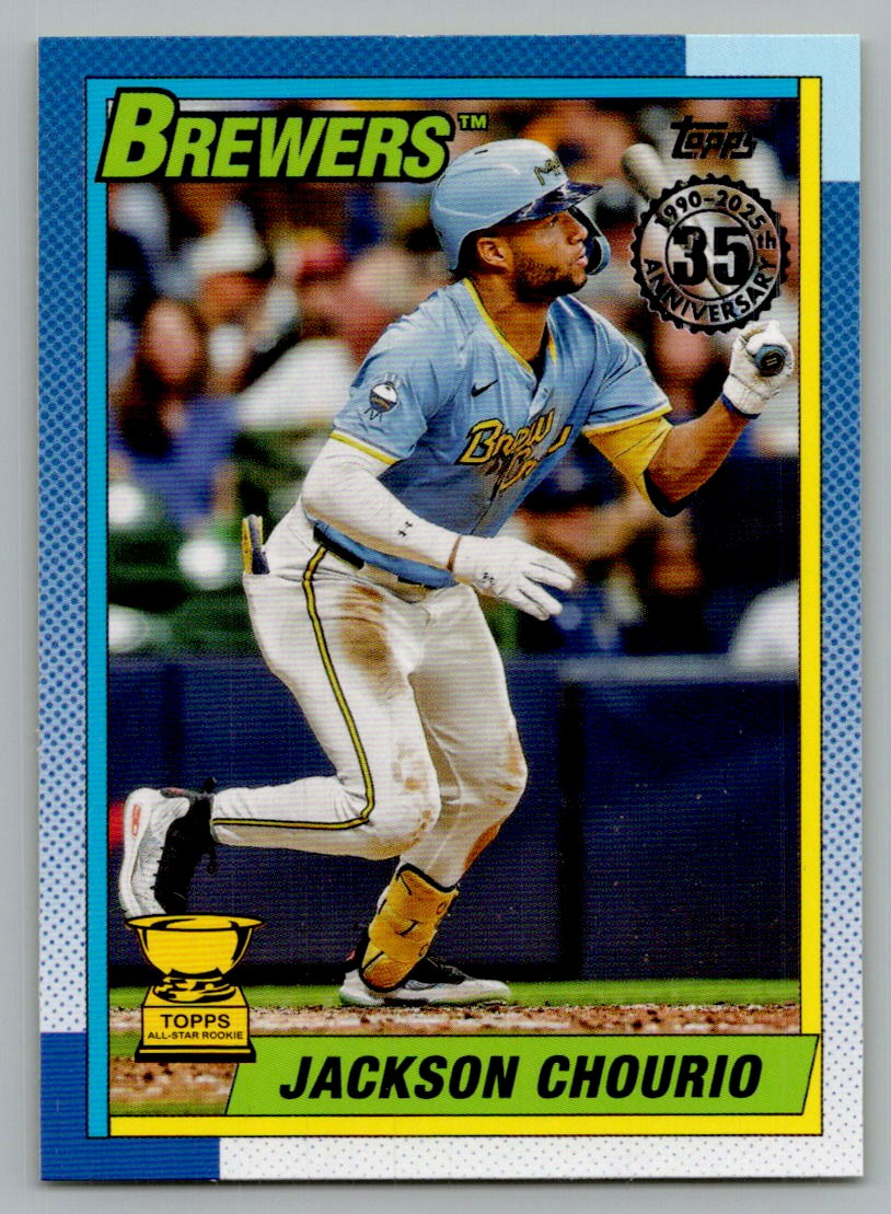 2025 TOPPS 90S JACKSON CHOURIO MILWAUKEE BREWERS #T90-37 | eBay 2025 TOPPS 90S JACKSON CHOURIO MILWAUKEE BREWERS #T90-37 | eBay