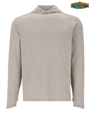 Simms Fishing Men's Solarflex Hoody - Dolomite Heather NEW DISCOUNTED