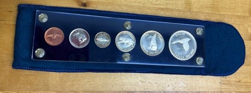 Canada 1967 Wildlife Royal Canadian Mint Proof-Like 6 Coin Silver Set In Holder - Picture 2 of 8