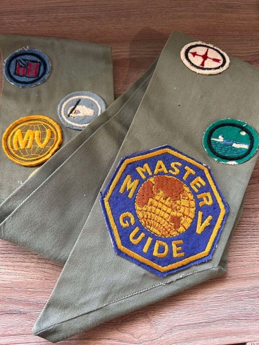 Vintage Uniform Sash - Seventh Day Adventist Master Volunteer Guide - Bild 1 von 4