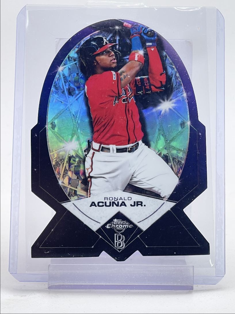 RONALD ACUNA JR. 2020 TOPPS CHROME BEN BALLER DIE CUT BRAVES #BDC-5 Q5362