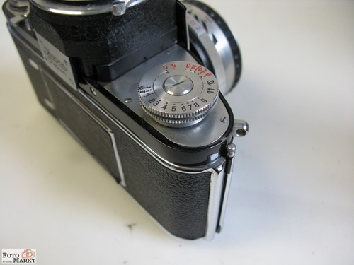 Exakta Varex Ihagee Spiegelreflexkamera Objektiv Pancolar 2/50 Jena Lupensucher - Bild 6 von 8