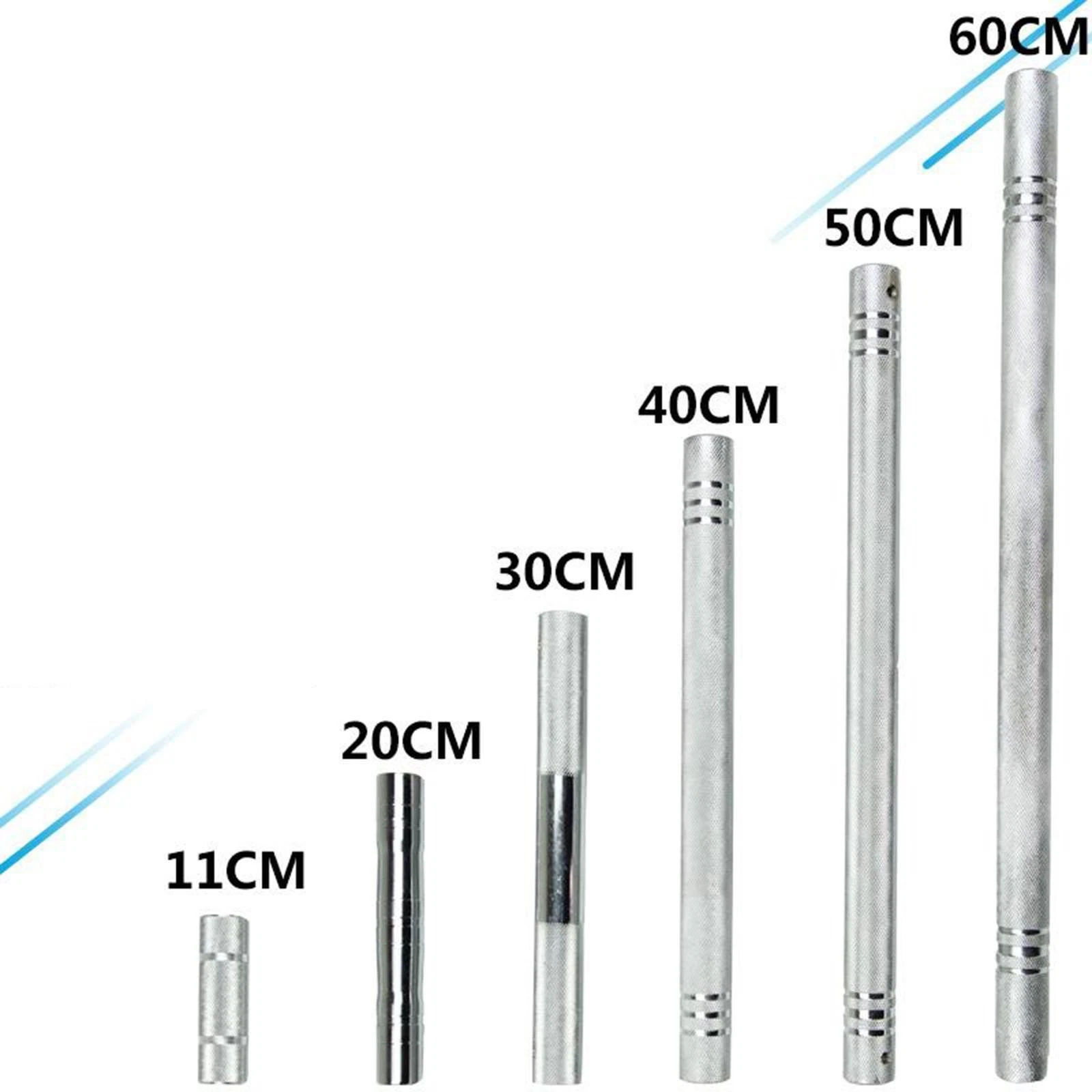 1'' Dumbbell Extension Bar Extend Extender Coupler DIY Weight Bar