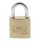 Burg-Wächter Duo 222 20 SB Padlock Set, Brass, Bügelstärke: 3,5 mm/Höhe : 35 mm