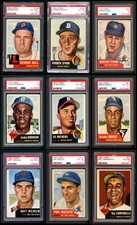 1953 Topps Baseball Low Number Complete Set Cards #1 to #220 4 - VG/EX 3864990