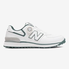 New Balance Unisex 574 Golf Shoe - Grey/Silver - UG574BG4 Expeditedship