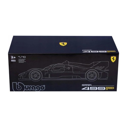 Bburago 18-16312 - Auto Modell - Ferrari Deluxe 499P LMH #50 '24 (Scala 1:18) - Foto 7 di 7