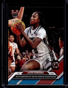 2024-25 Bowman U Now Topps #45 Joyce Edwards Blue Parallel Card #d 26/49