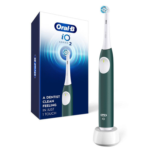 Oral-B iO Series 2 Electric Toothbrush - Forest Green - Picture 1 of 9