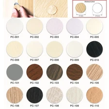 54Pcs/Sheet Self-Adhesive Screw Cap Cover Nail Hole Stickers Furniture Protector