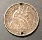 1876 Liberty Seated Dime ( KM.#A92 )