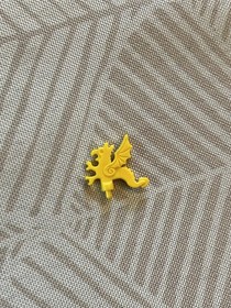 LEGO 1990s Castle Black Knights Minifigure Yellow Plume Dragon 6080a 6086 6082