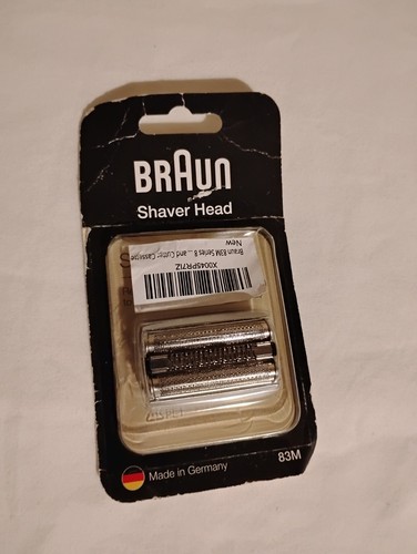 Braun 83M Ersatzkopf kompatibel mit Series 8 elektrischen Rasierklingen Splitter