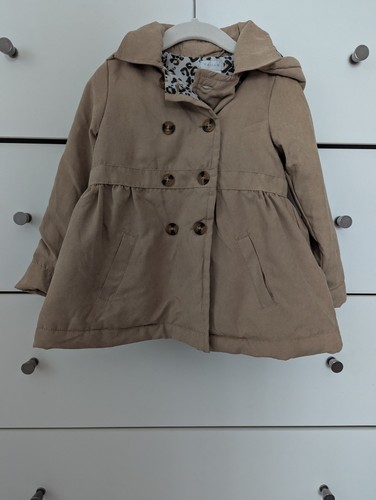 Tahari 3T Girls Khaki Coat - Picture 1 of 3