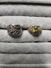 Estate Lot Sterling Silver Ring Lot Size 8 Sunflower Ring Dragonfly Vintage Ring