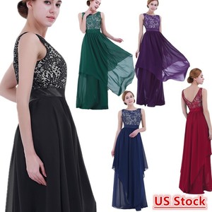 Women-Bridesmaid-Wedding-Long-Dress-Evening-Cocktail-Party-Prom-Gown-Full-Dress