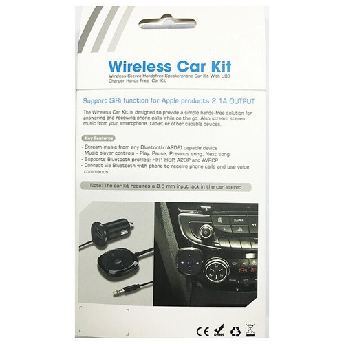 BC20 Car Cigarette Lighter Charger Bluetooth 2.1 Receiver MP3 Player Audio Cable - Picture 7 of 7